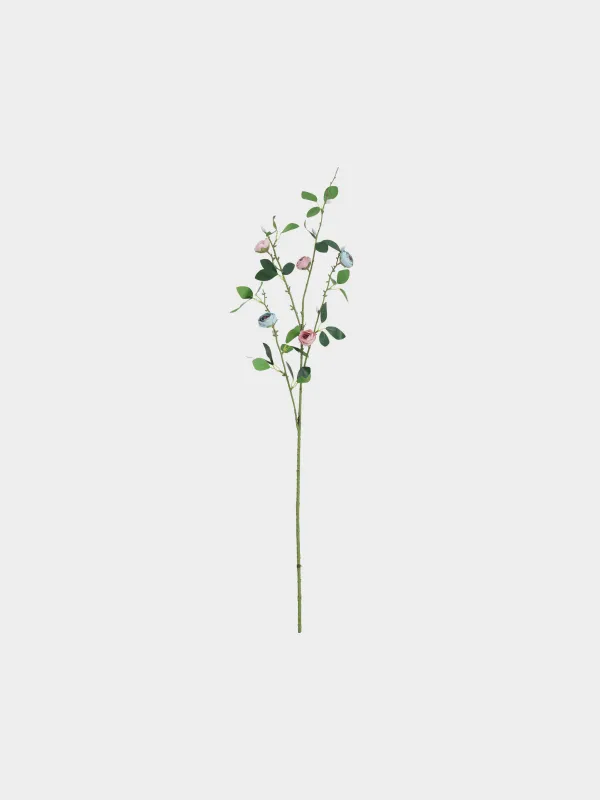 Decorative branch, 1 m, plastic, Peonies, Flower garden, image-0