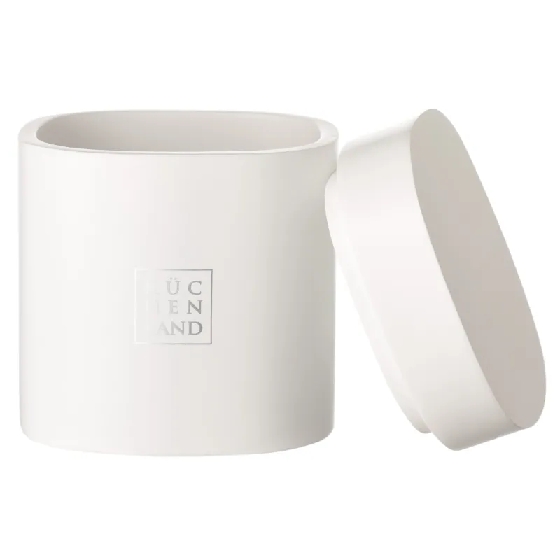 Bathroom box, 10x8 cm, polyresin, white, Vesta, image-3