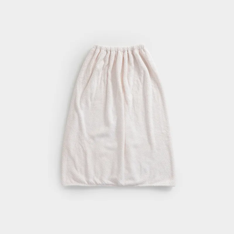 Pareo towel, 50x70 cm, polyester, milky, Ratine