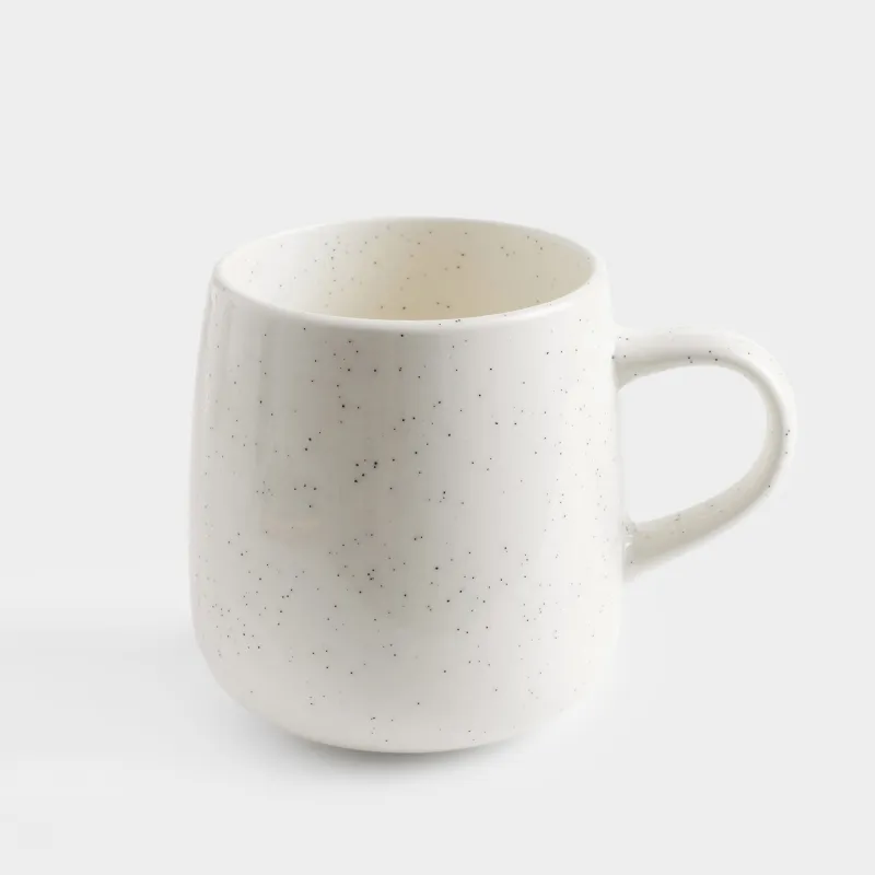 Mug, 500 ml, porcelain N, milk, Dots, Boho