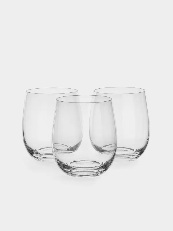 Whiskey glass, 10 cm, 360 ml, 6 pcs, glass, Palermo, image-0