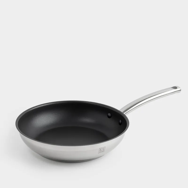 Frying pan, 24 cm, coated, steel, Silver Stone