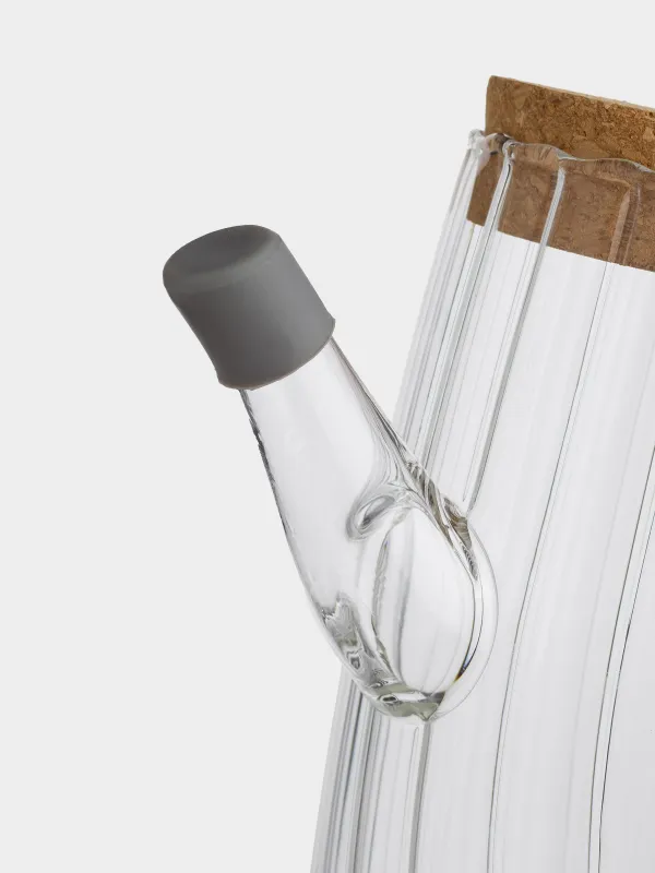 Oil or vinegar container, 750 ml, with lid, glass B, Camellia, image-4