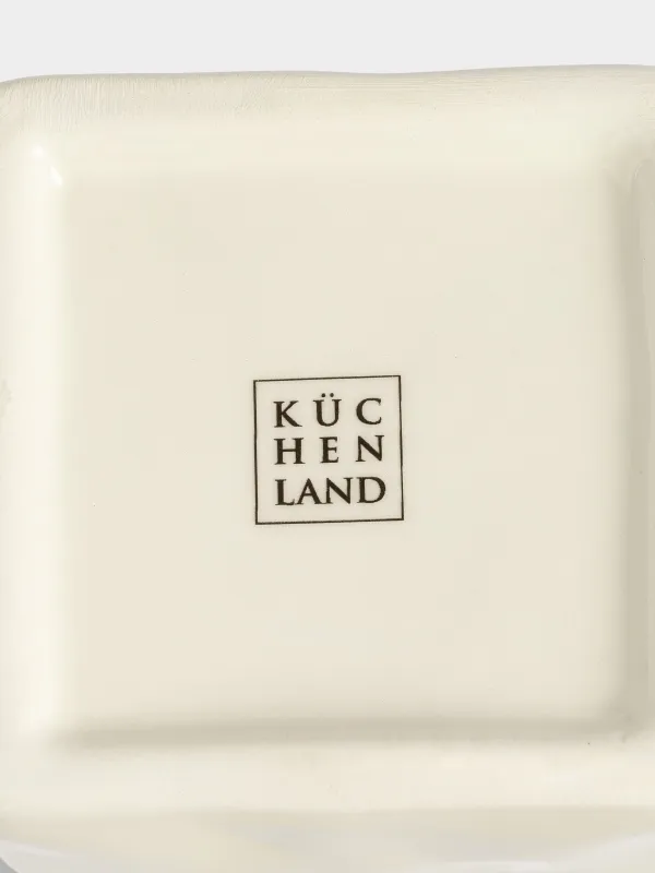 Kitchen accessories stand, 15 cm, ceramic, milky, Crumpled effect, Crumple kitchen, image-3