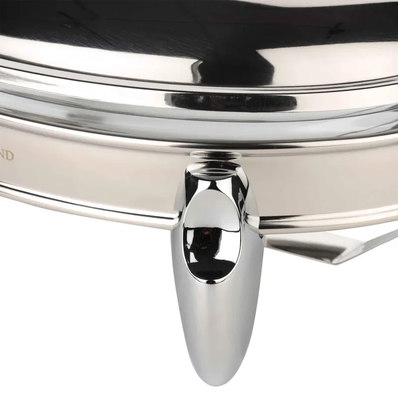 Heated dish, 42x25 cm, glass T / steel, oval, Acero, image-7