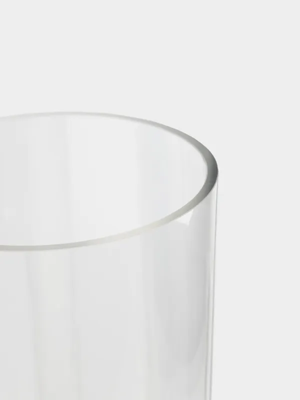 Flower vase, 40 cm, glass, Clear, image-2