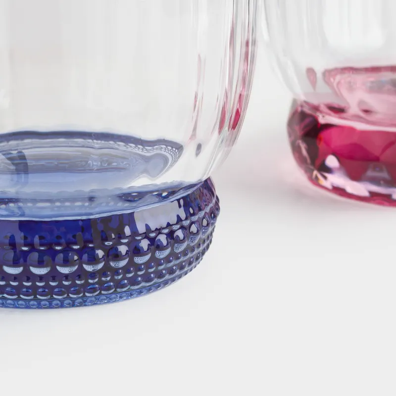 Glass, 9 cm, 280 ml, 4 pcs, glass, color mix, Mirabello color, image-3