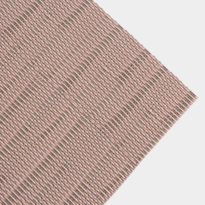 Placemat, 30x45 cm, PVC / polyester, rectangular, dusty pink, Solid, image-2
