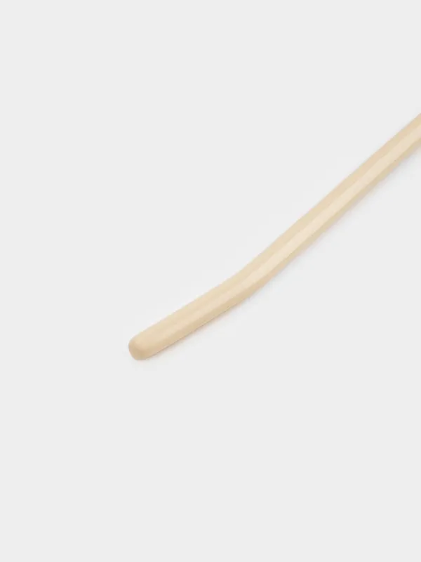 Hanger for trousers/skirts, 36 cm, 3 pcs, metal coated, beige, Colorful house, image-3