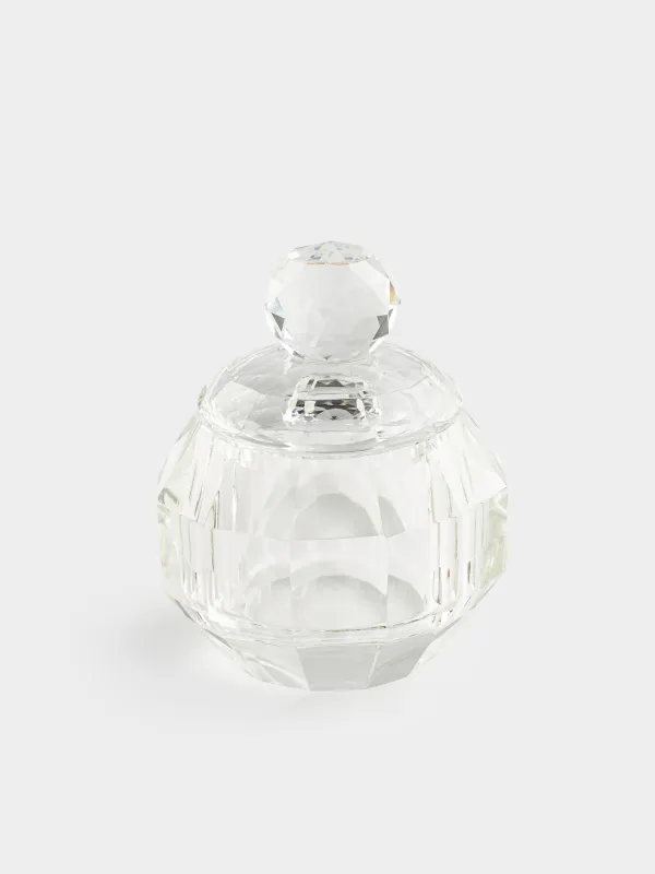 Jewelry box, 8x10 cm, crystal glass, Lux crystal, image-0