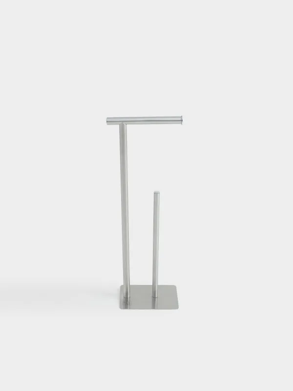 Toilet paper holder, 54 cm, floor-standing, steel, Antei, image-1