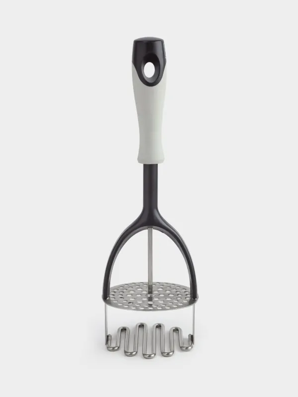 Puree press, 28 cm, steel / plastic, grey, Lemsen, image-0