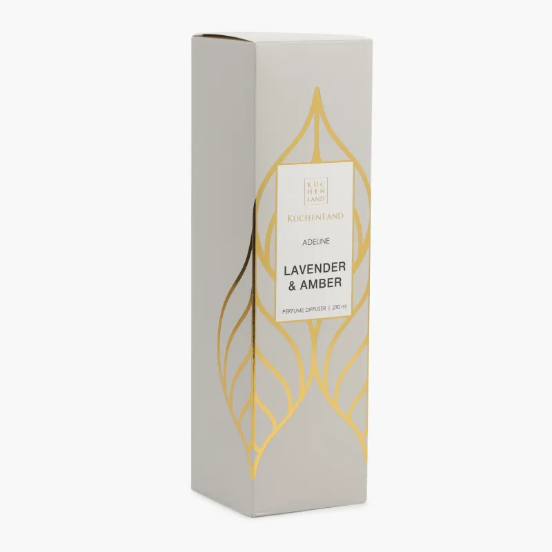 Aroma diffuser, 230 ml, white, Lavender and Amber, Adeline, image-3