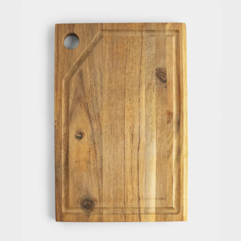 Cutting board, 33x25 cm, rectangular, wood, Noble tree