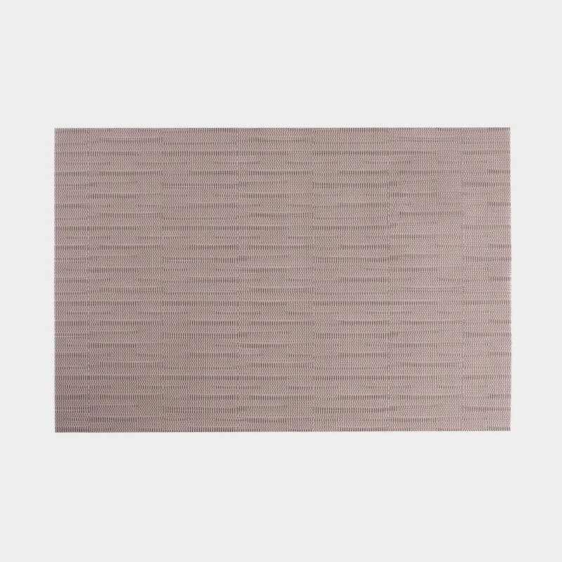 Placemat, 30x45 cm, PVC / polyester, rectangular, dusty pink, Solid