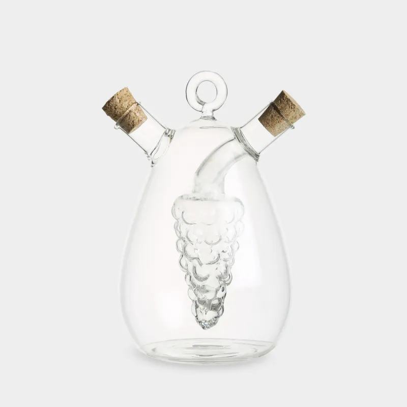 Oil and vinegar container, 400/35 ml, used glass, Comfort Shape