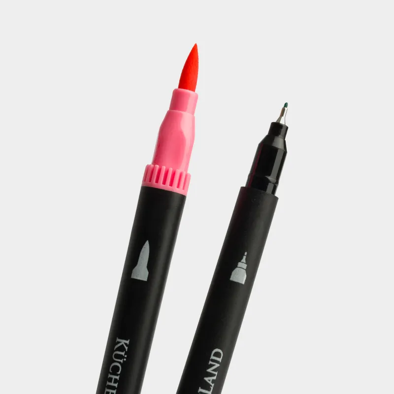 Set of markers, 12 pcs, double, Polypropylene, Draw, image-5