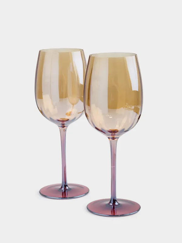Drinking glass, 470 ml, 2 pcs, glass, amber brown, Filo R color, image-1