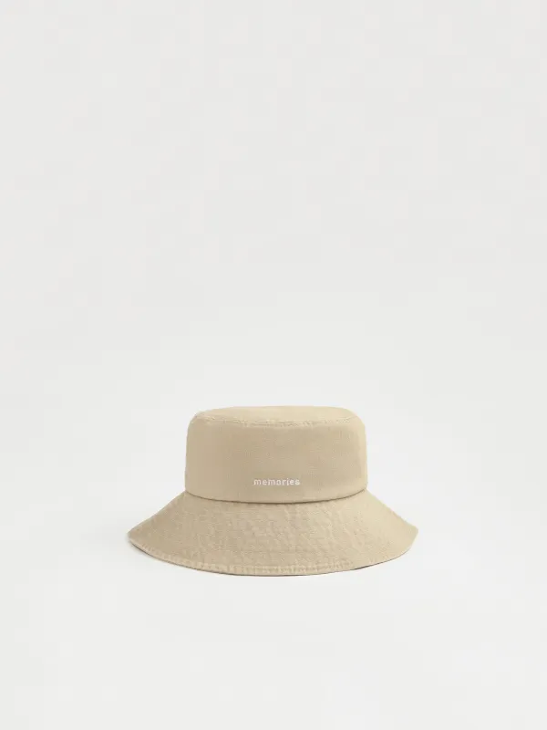 Panama hat, 57 cm, single size, cotton, Beige, Memories, Shore, image-0
