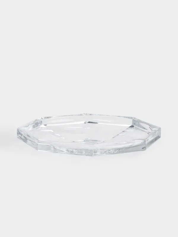 Dish, 18x3 cm, glass, Edges, Terlano, image-2
