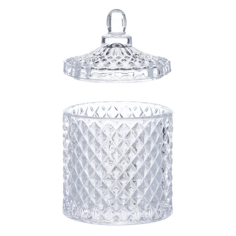 Bathroom set, 3 pr, glass / plastic, Naiad, image-2