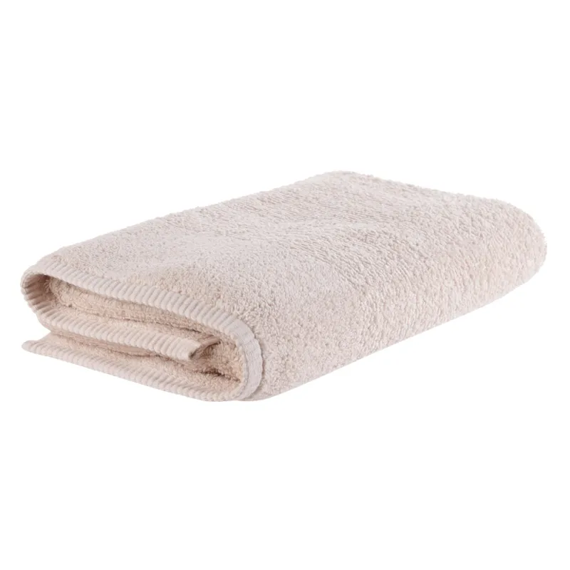 Towel, 70x140 cm, cotton, beige, Terry cotton, image-2