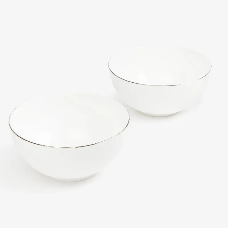 Salad bowl, 16x7 cm, 800 ml, 2 pcs, porcelain F, Antarctica, image-1