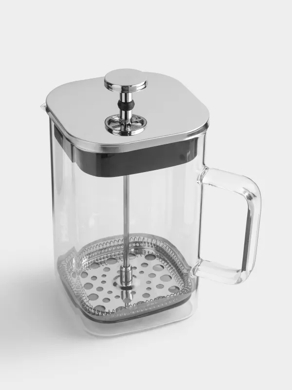 French press, 1 l, glass B / steel, Boil, image-2