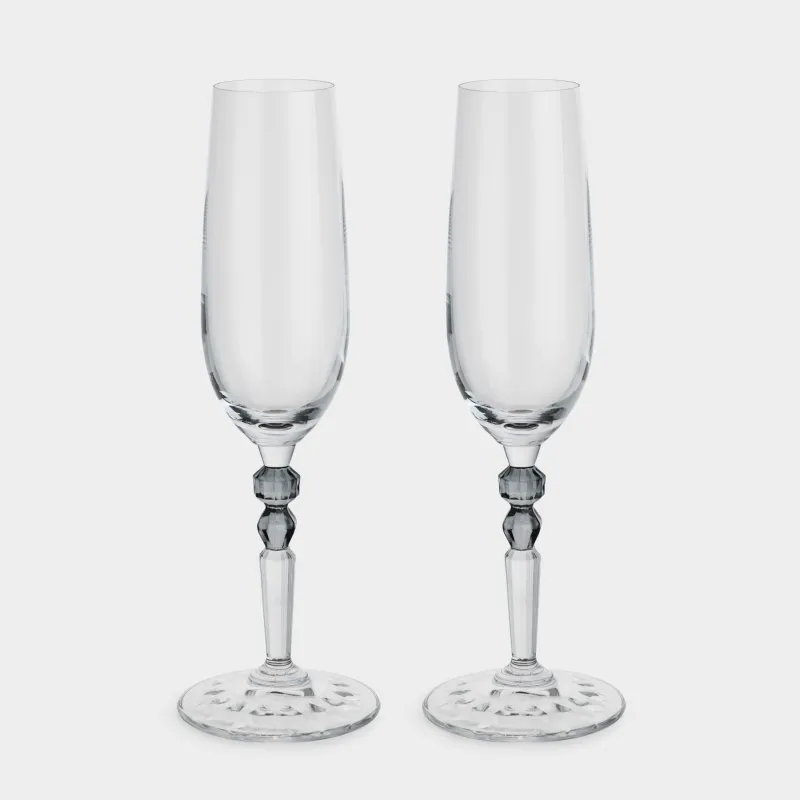 Drinking glass, 220 ml, 2 pcs, crystal glass, Perama