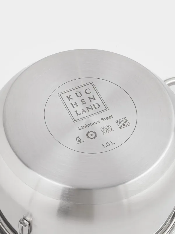 Cookware set, 3 iterms, steel / glass, Egoist lite, image-3