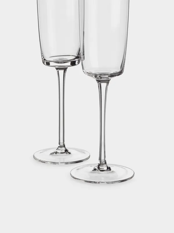 Drinking glass, 260 ml, 2 pcs, crystal glass, Lienza, image-4