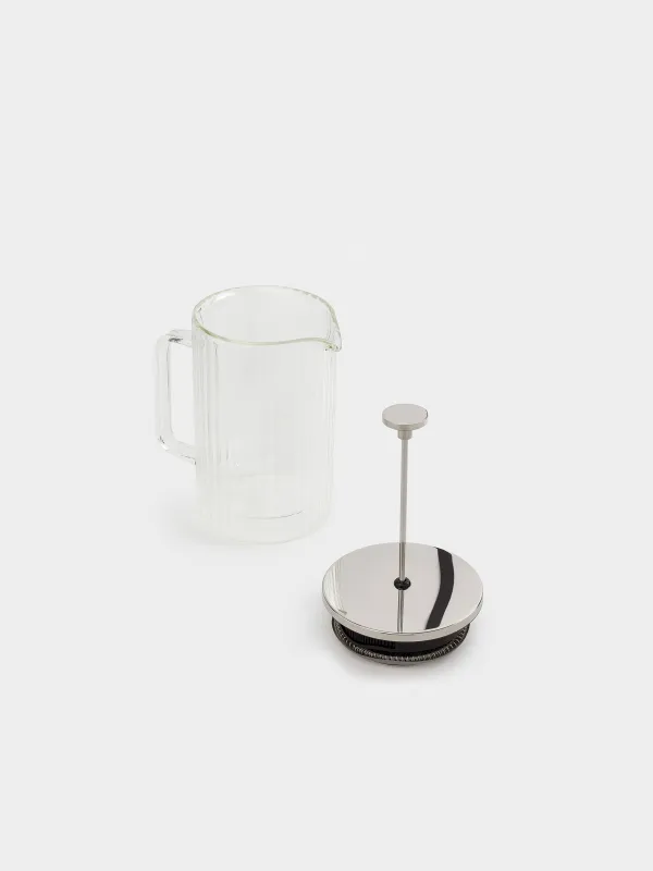 French press, 800 ml, glass B, Air ribby, image-12