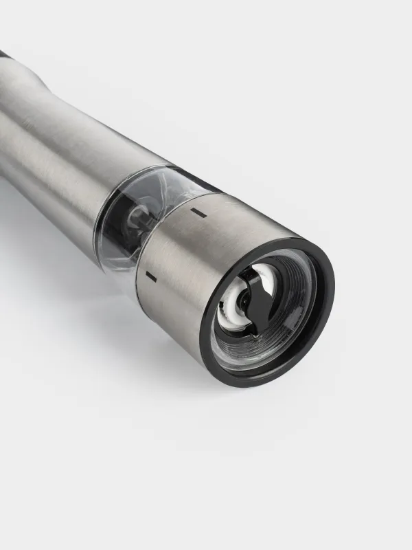 Spice mill, 24 cm, electric, steel / plastic, LED B, beveled, Classic, image-2