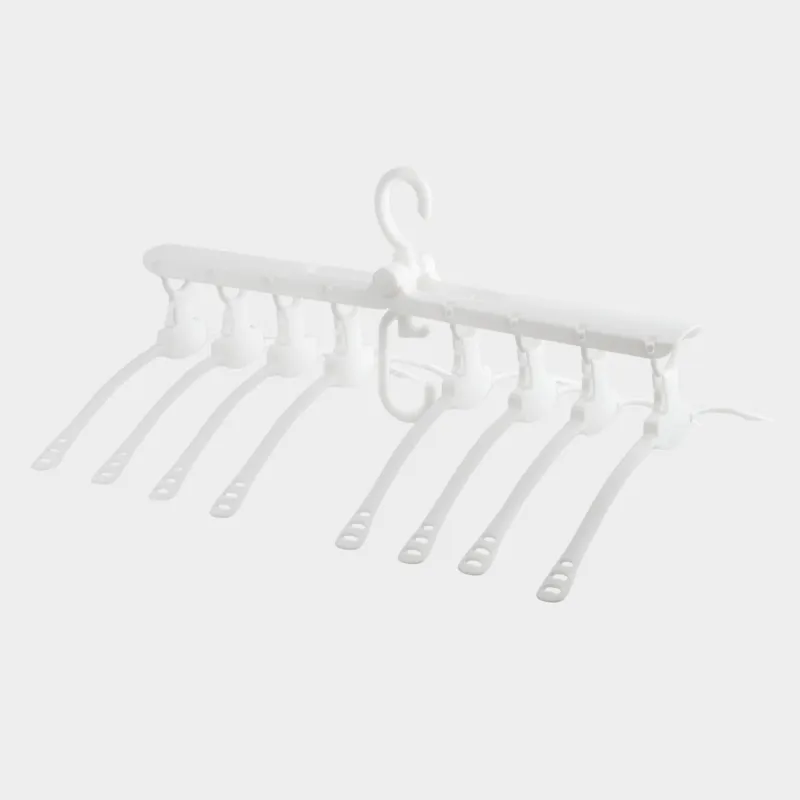 Clothes dryer, 8 hangers, folding, hanging, plastic, gray, Compact
