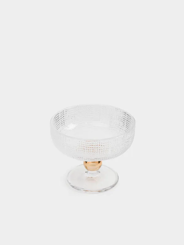 Cream bowl, 10 cm, 280 ml, glass R, Grain gold, image-1