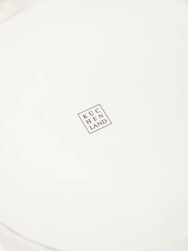 Dining set, 6 persons, 18 items, ceramic, white, Crumpled effect, Egaleo, image-4