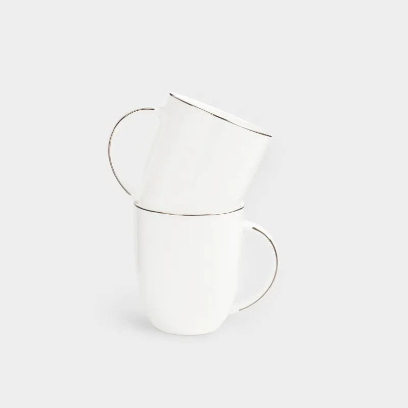 Mug, 400 ml, 2 pcs, porcelain F, Antarctica