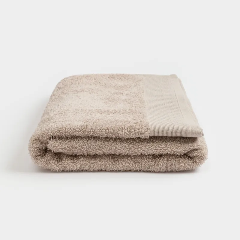 Towel, 70x140 cm, cotton, beige, Vari cotton, image-4