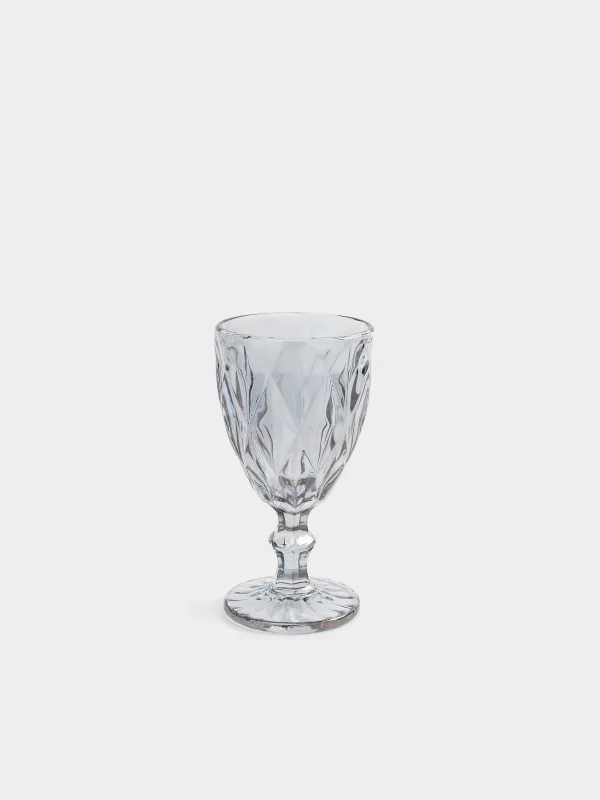 Drinking glass, 300 ml, glass R, grey, Rhomb color, image-0