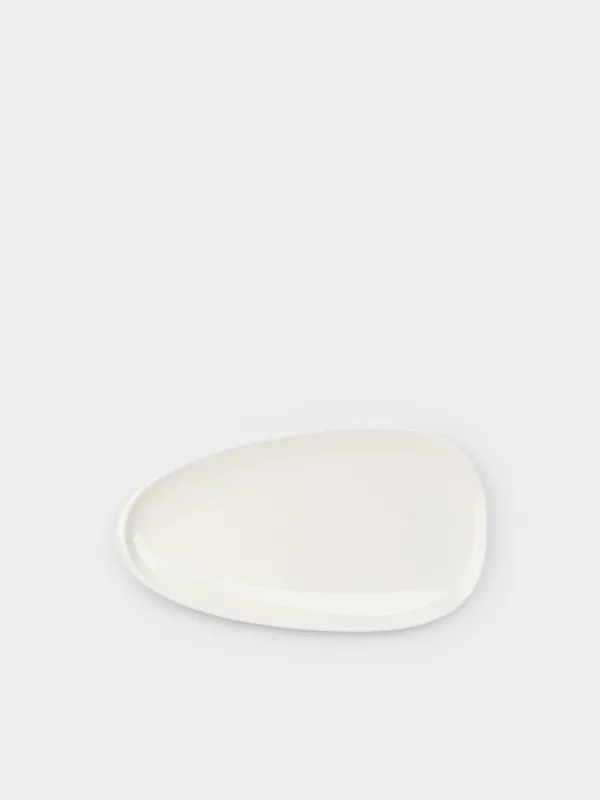 Dish, 26x14 cm, porcelain P, oval, white, Synergy, image-4