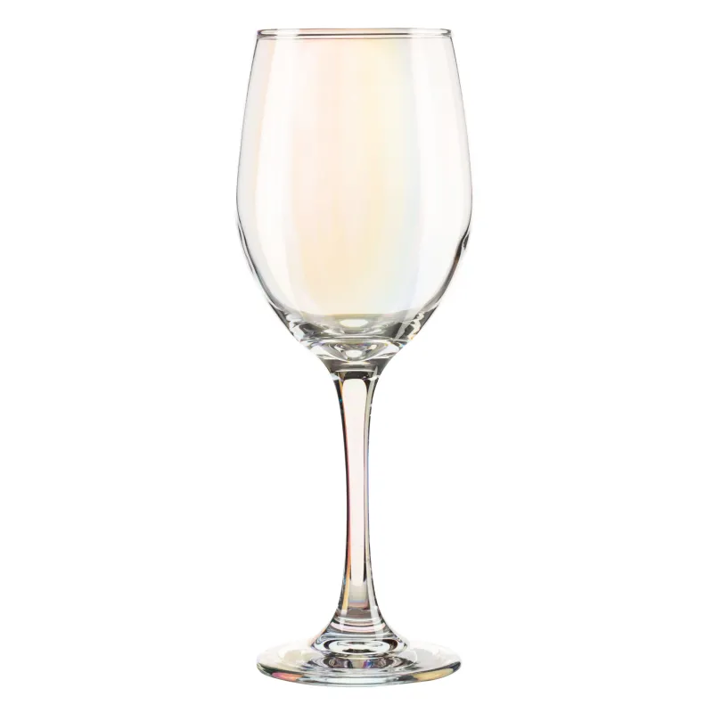 Red wine glass, 420 ml, 2 pcs, glass, mother of pearl, Floyd polar, image-1