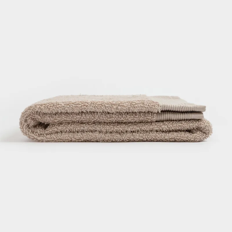 Towel, 50x90 cm, cotton, beige, Vari cotton, image-2