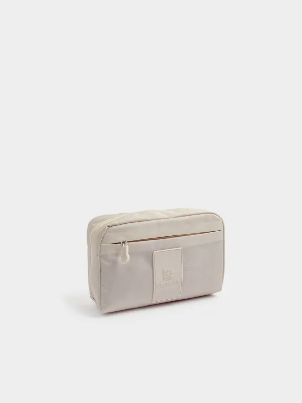 Travel Cosmetic Bag, 20х12 cm, polyester, beige, Easy Travel, image-7