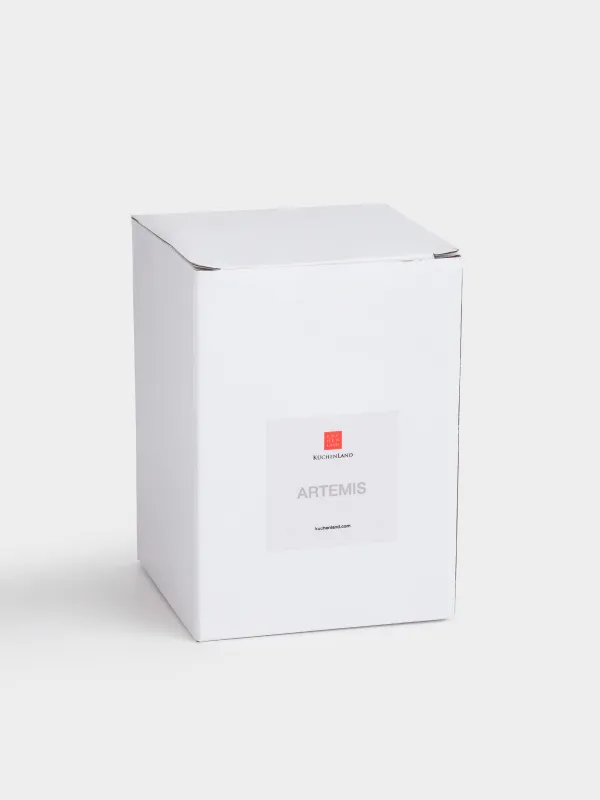 Liquid soap dispenser, 330 ml, glass / plastic, green-gold, Artemis, image-4