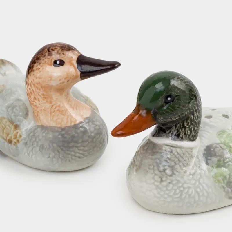 Salt and pepper set, 10 cm, ceramic, Duck, Duck, image-5