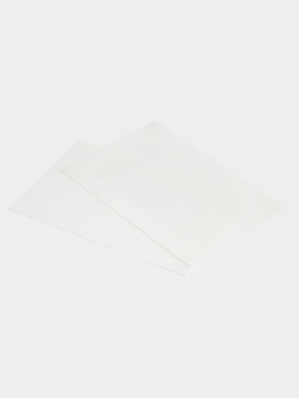 Placemat, 30x45 cm, 2 pcs, PVC / polyester, rectangular, milky, Mats, image-0