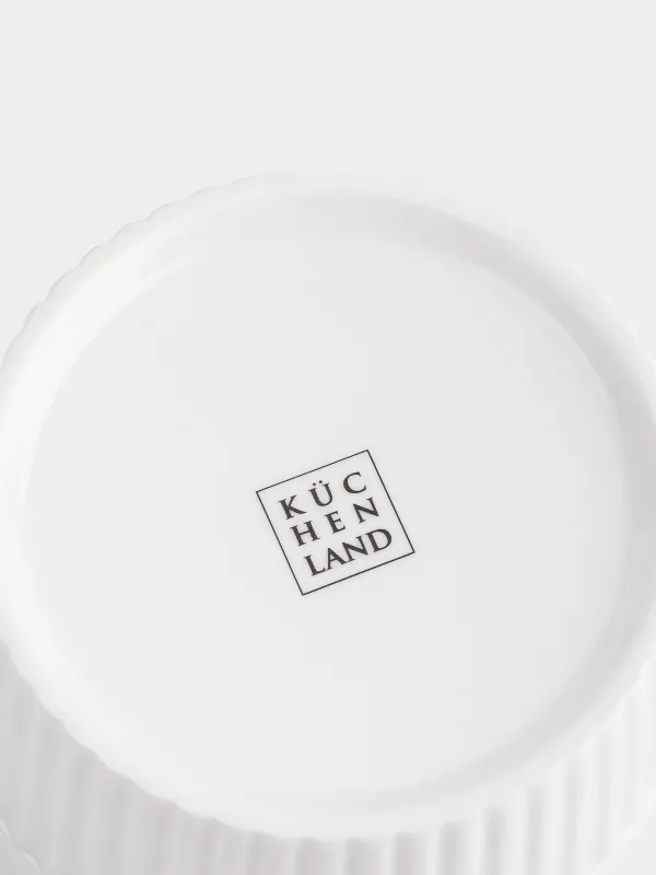 Cocotte, 10 cm, 250 ml, porcelain N, white, Ramekin, Aesthetic, image-4