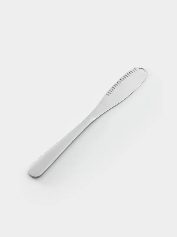 Butter knife, 20 cm, double-sided, steel, Classic, image-4