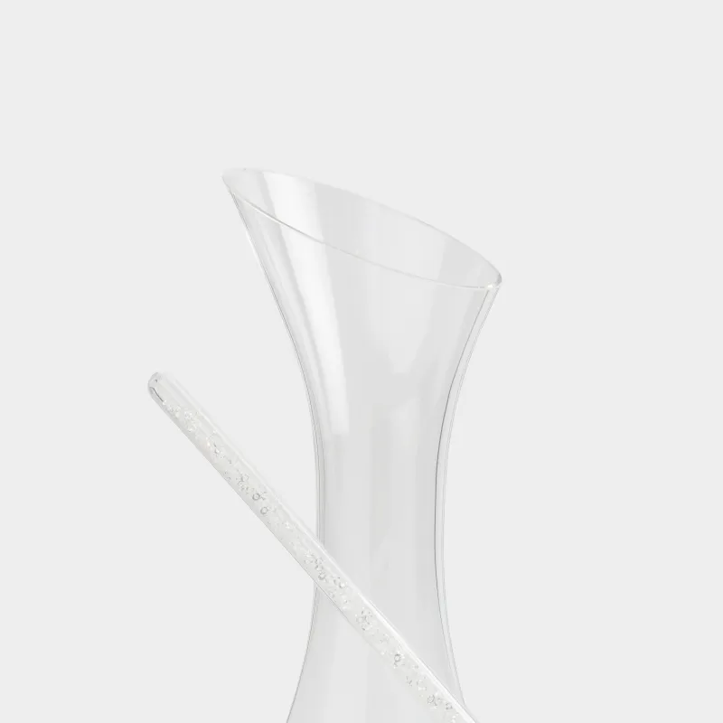 Decanter, 1 L, with handle, glass / rhinestones, Charm L, image-4