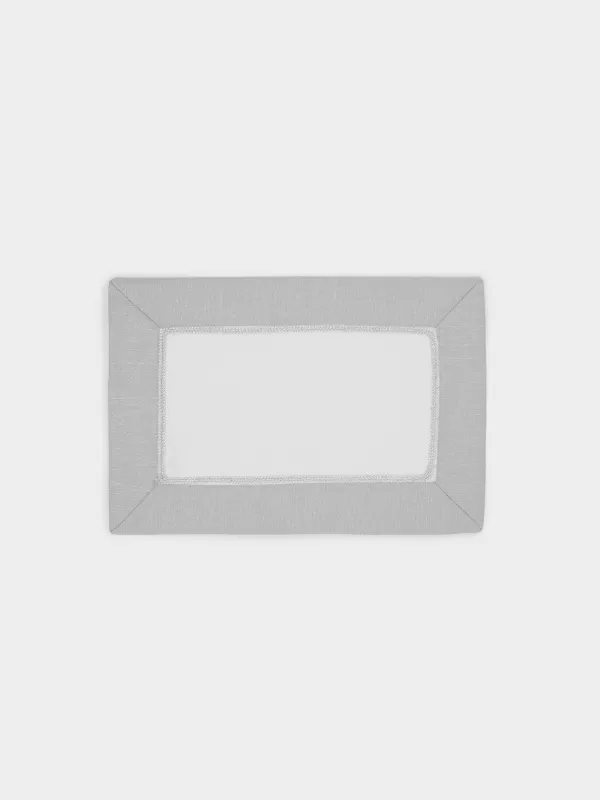 Napkin for appliances, 30x45 cm, 2 pcs, polyester, white-gray, Milky way, image-0